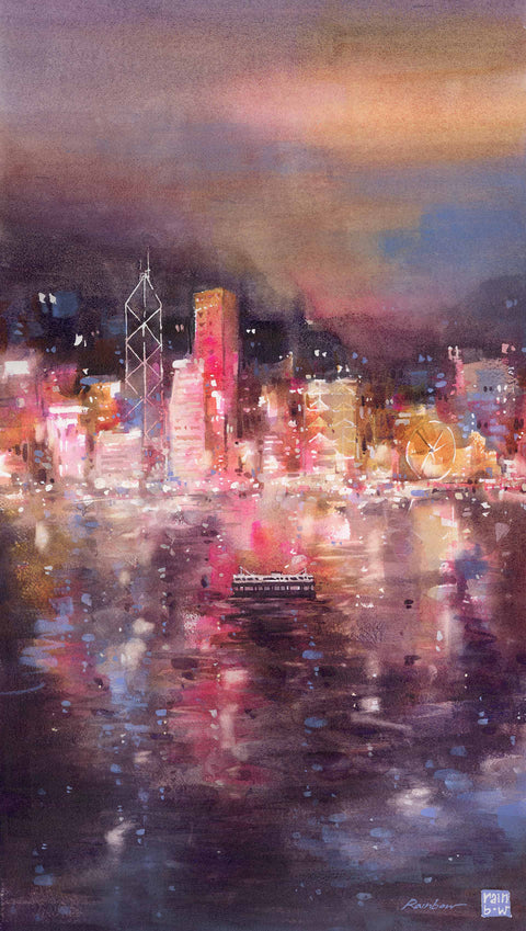 Original Paintings of Hong Kong by Local Artist