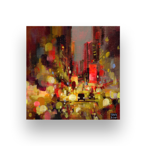 "Golden Ember" 20x20cm (Original Painting)