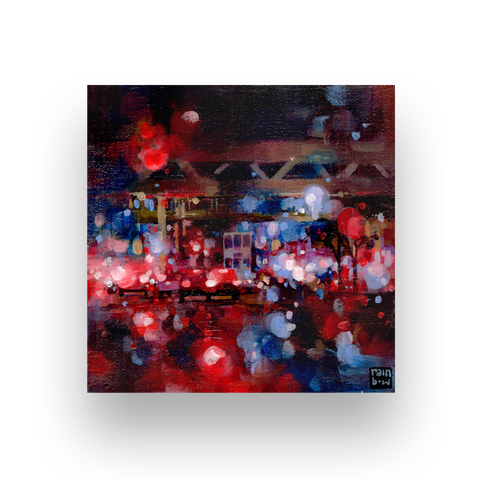 "Rouge Spark" 20x20cm (Original Painting)