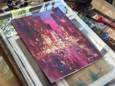 "Just a Dream" 28x38cm (Original Painting)