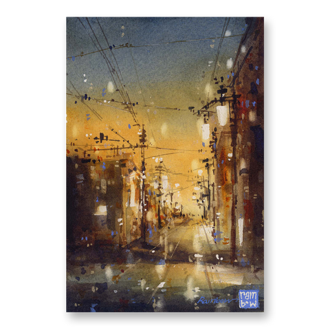 "Golden Hour no.3" 26x18cm (Original Painting)
