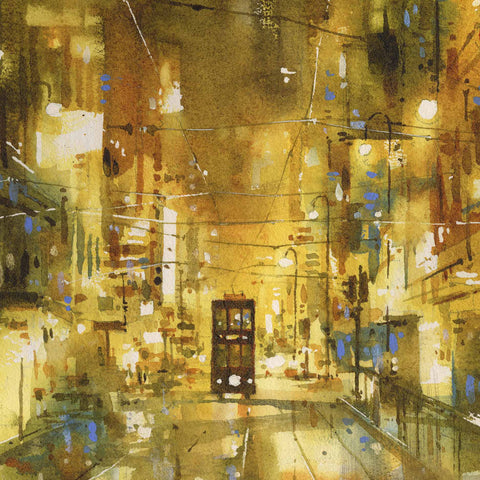 "Western District no.6" 35x35cm (Original Painting)