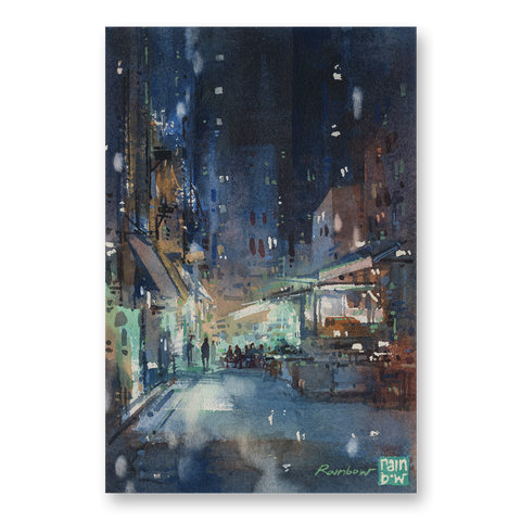 "Dai Pai Dong" 26x18cm (Original Painting)