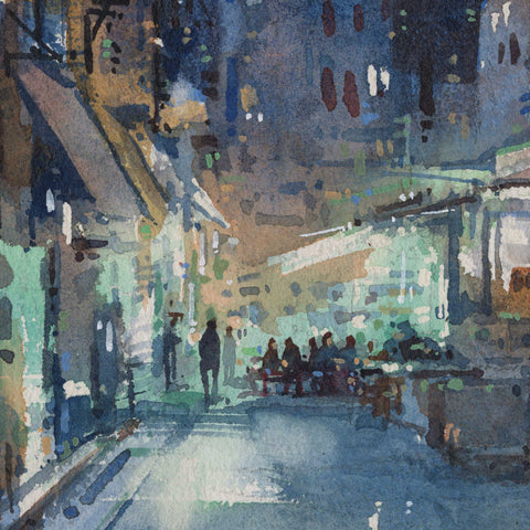 "Dai Pai Dong" 26x18cm (Original Painting)