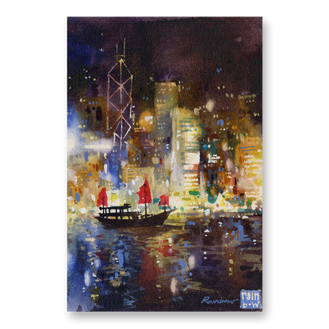 "Pearl of Orient no.16" 26x18cm (Original Painting)