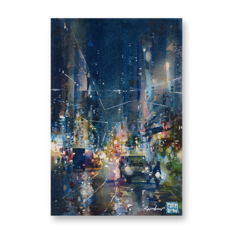 "Midnight Blue no.2" 26x18cm (Original Painting)