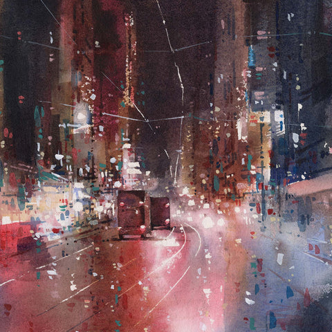 "Western District no.7" 38x38cm (Original Painting)