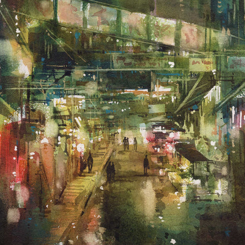 "Gage Street" 38x38cm (Original Painting)