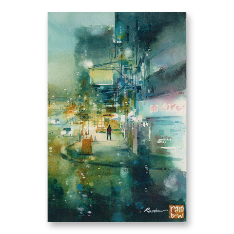 "Waiting" 26x18cm (Original Painting)