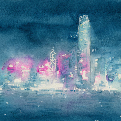 "Pearl of Orient no.17" 26x18cm (Original Painting)