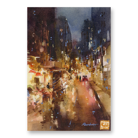 "Gage Street no.2" 26x18cm (Original Painting)