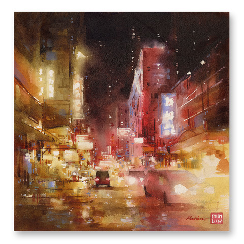 "Memory Lane no.3" 38x38cm (Original Painting)