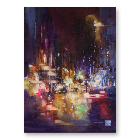 "Passerby no.1" 38x28cm (Original Painting)