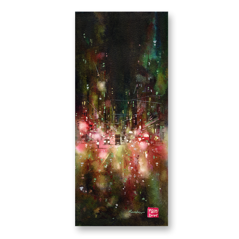 "Western District no.9" 38x17cm (Original Painting)