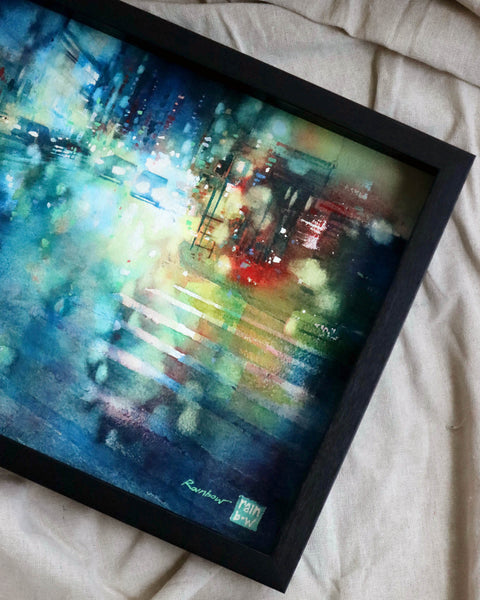 "Blue Mist no.2" 28x38cm (Original Painting)
