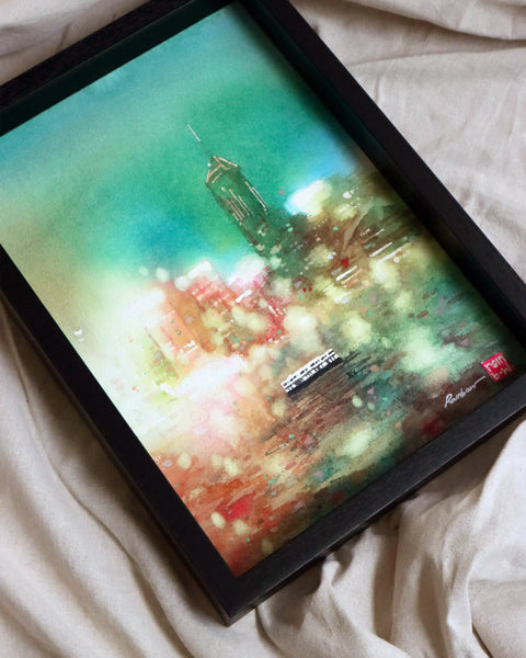 "Pearl of Orient no.35" 38x28cm (Original Painting)