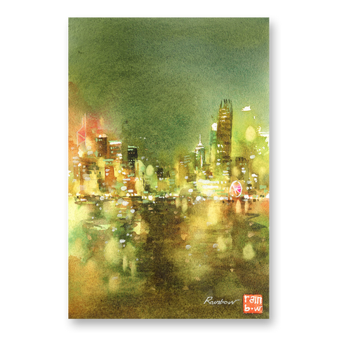 "Pearl of Orient no.34" 26x18cm (Original Painting)
