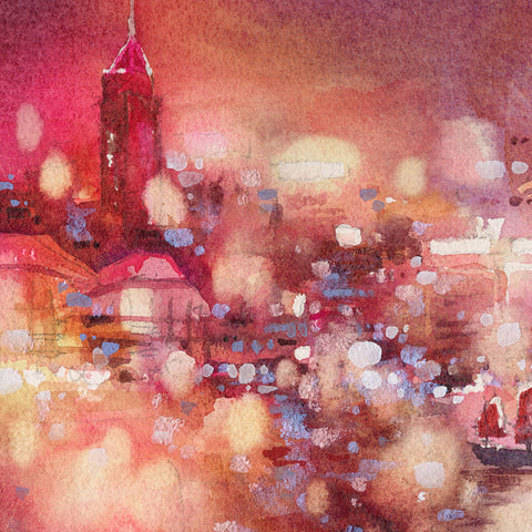 "Pearl of Orient no.36" 26x18cm (Original Painting)