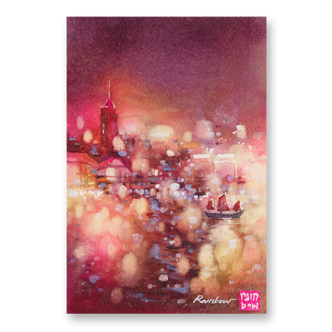 "Pearl of Orient no.36" 26x18cm (Original Painting)