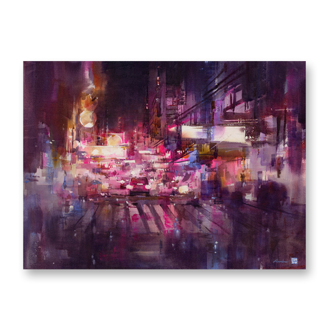 "Purple City" (HD Fine Art Print)