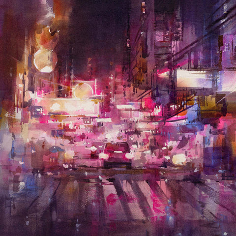 "Purple City" (HD Fine Art Print)