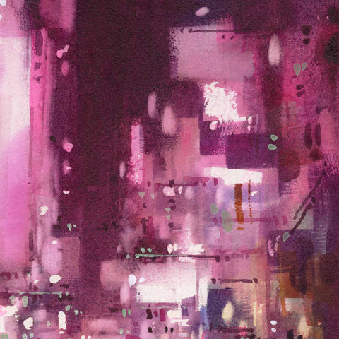 "Queen's Road Central no.2" 56x56cm (Original Painting)