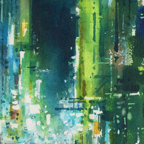 "Neon City no.4" 56x56cm (Original Painting)