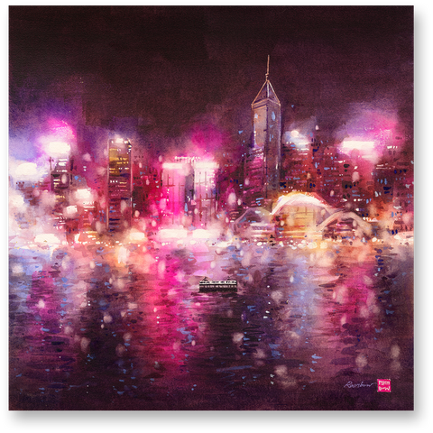 Pearl of Orient no.23, watercolor painting