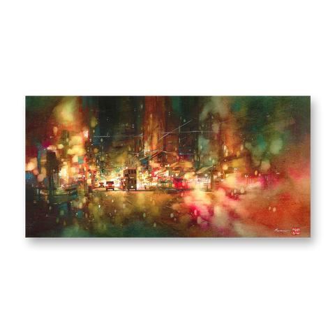 "Warm Amber" 39x76cm (Original Painting)