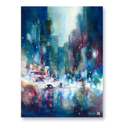 "Western District no.11" 76x56cm (Original Painting)