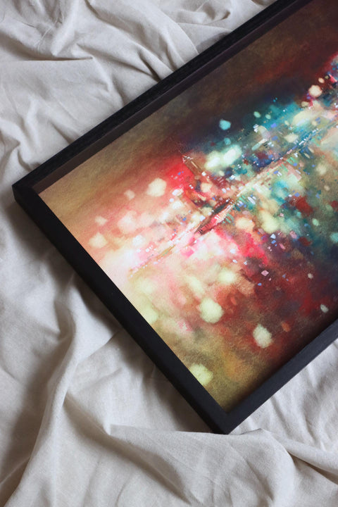 "Harbour Muse" 39x76cm (Original Painting)