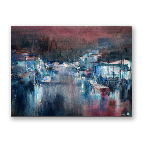 "Tai O at Night" (Limited Edition Fine Art Print)