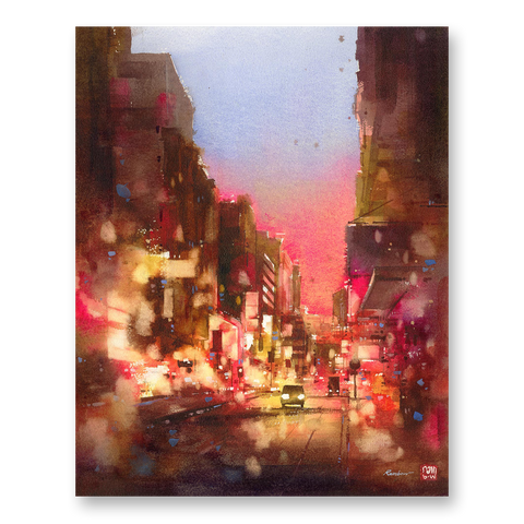 "Marigold no.2" 54x43cm (Original Painting)