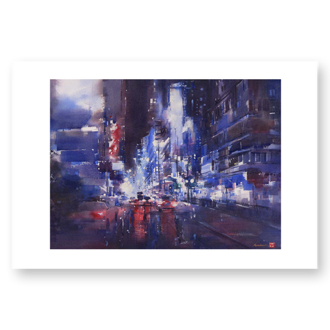 "At Nathan Road" (Art Print)