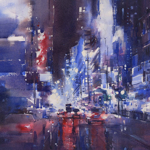 "At Nathan Road" (Art Print)