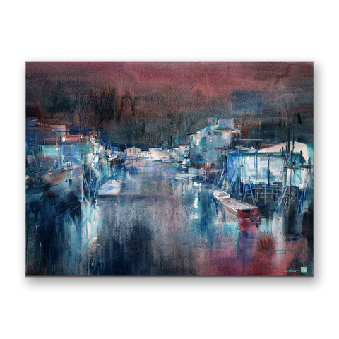 "Tai O at Night" (HD Fine Art Print)