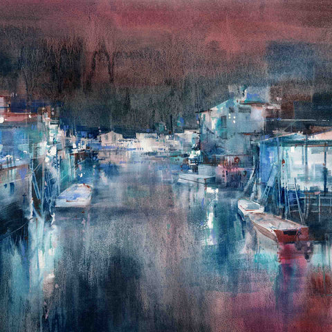 "Tai O at Night" (HD Fine Art Print)