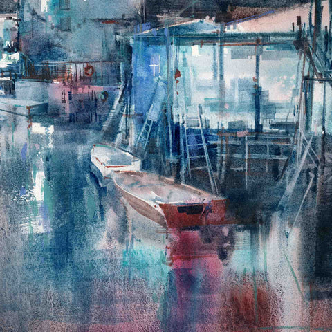 "Tai O at Night" (HD Fine Art Print)