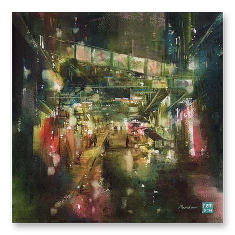 "Gage Street" 38x38cm (Original Painting)