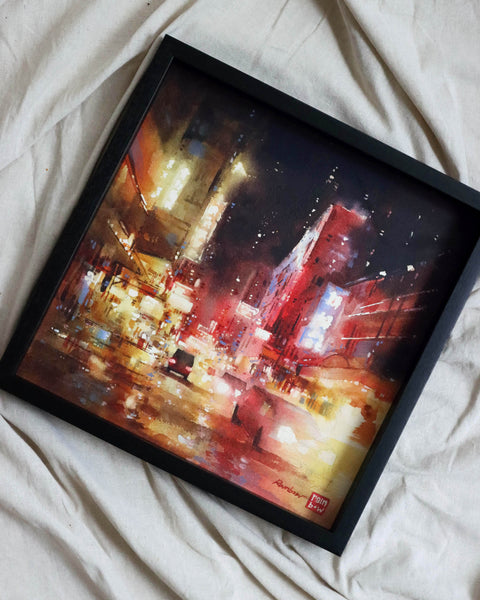 "Memory Lane no.3" 38x38cm (Original Painting)