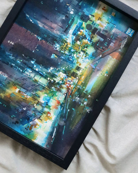 "At Nathan Road no.3" 28x38cm (Original Painting)