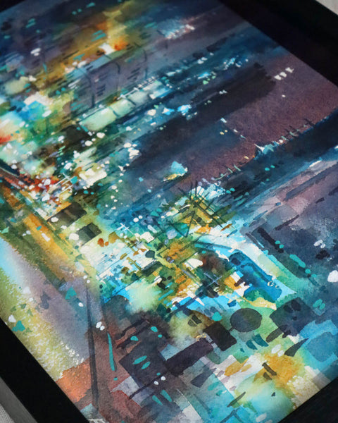 "At Nathan Road no.3" 28x38cm (Original Painting)