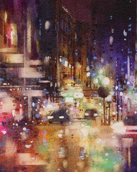 "Passerby no.1" 38x28cm (Original Painting)
