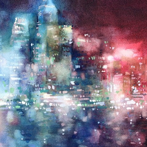 "Pearl of Orient no.27" 38x38cm (Original Painting)