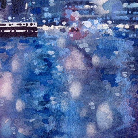 "Harbour no.9" 26x18cm (Original Painting)