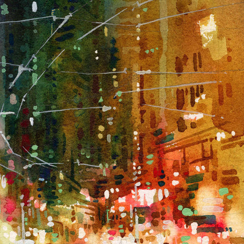 "Wan Chai no.4" 47x27cm (Original Painting)