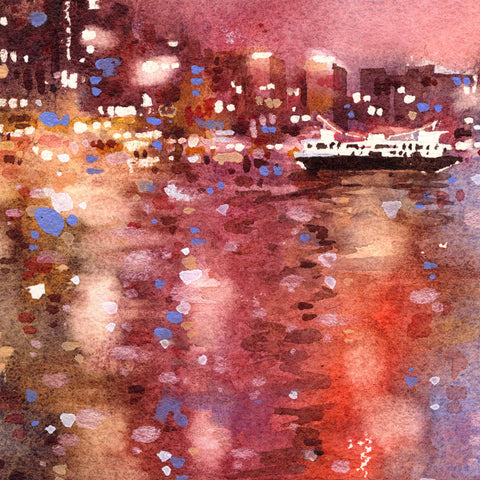 "Pearl of Orient no.26" 47x27cm (Original Painting)