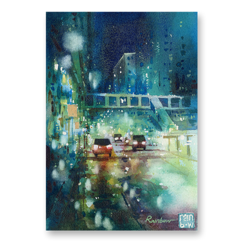 "Quarry Bay no.4" 26x18cm (Original Painting)