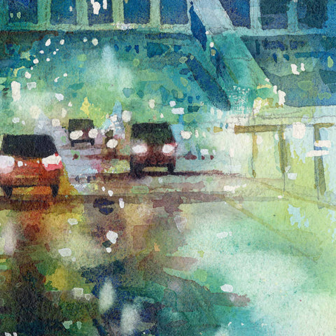 "Quarry Bay no.4" 26x18cm (Original Painting)
