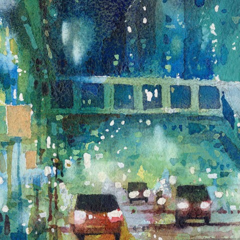 "Quarry Bay no.4" 26x18cm (Original Painting)